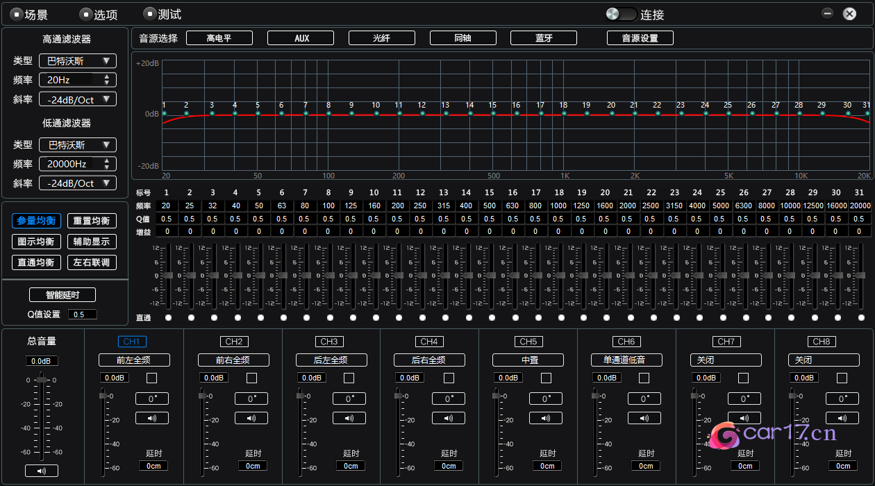 优美声6TO8DSP处理器调音软件下载 - 优美声调音软件