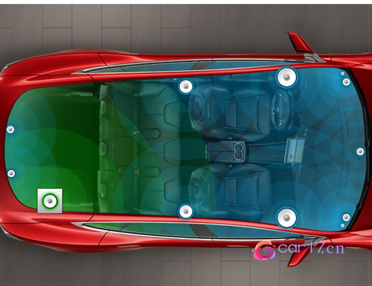 特斯拉model 3改装标续原车8喇叭升14喇叭激活高配音响无损安装